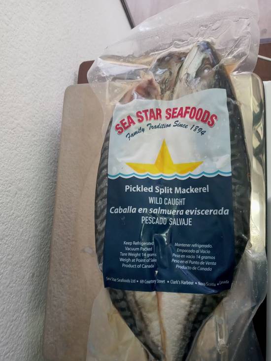 Sea Star Seafoods Wild Caught Salt Mackerel Fillets