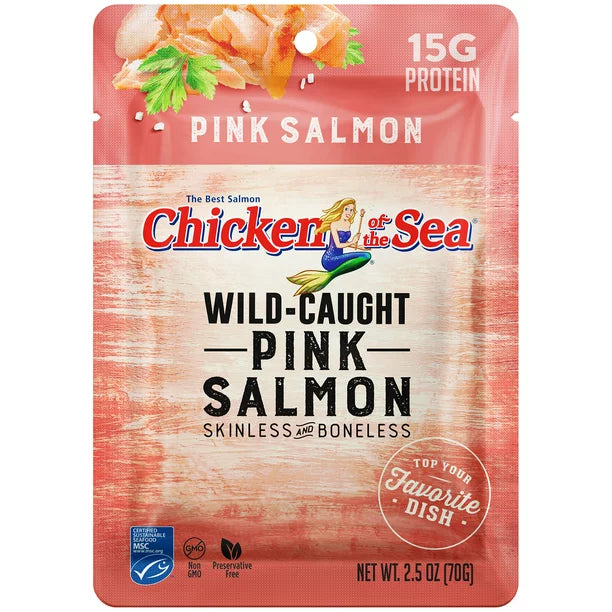 Chicken of the sea pink salmon plain