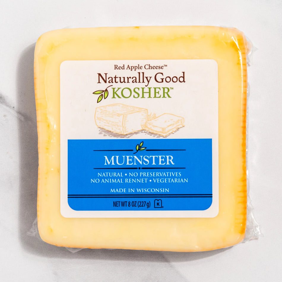 Naturally Good Kosher Cheese MUENSTER BLOACK