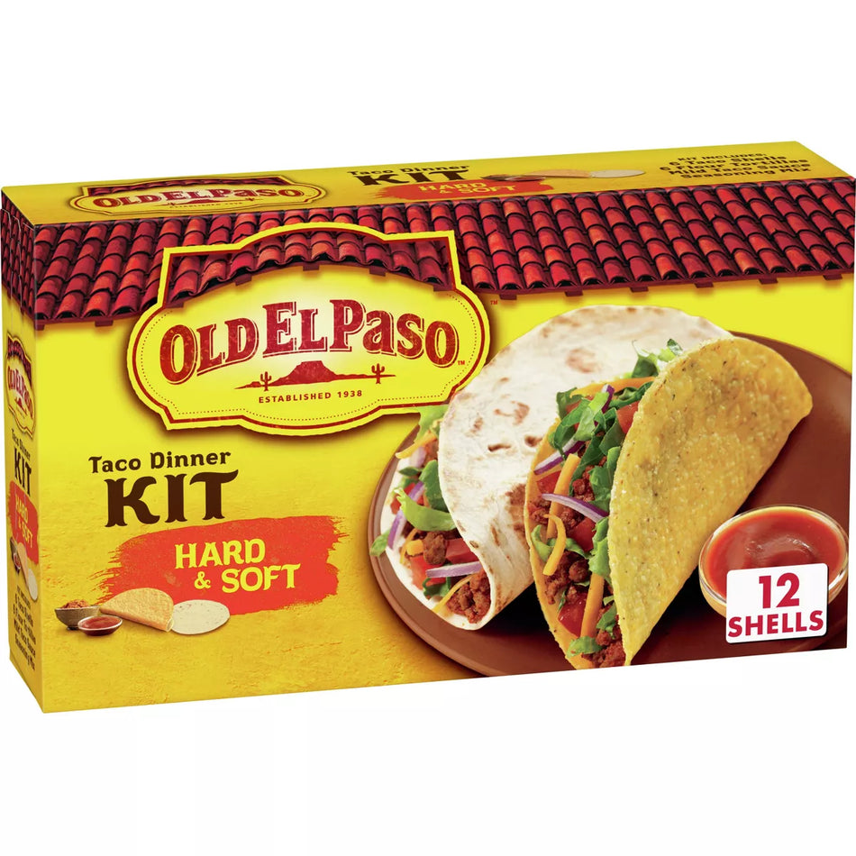 Old El Paso Hard & Soft Shell Taco Dinner Kit