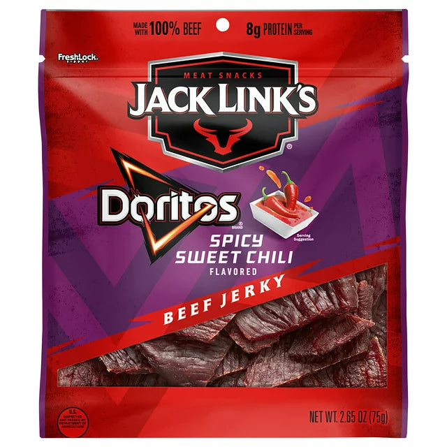 Jack Link’s® Doritos® Spicy Sweet Chili Flavored Beef Jerky