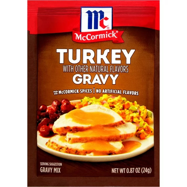 McCormick Gravy Mix - Turkey Naturally Flavored,