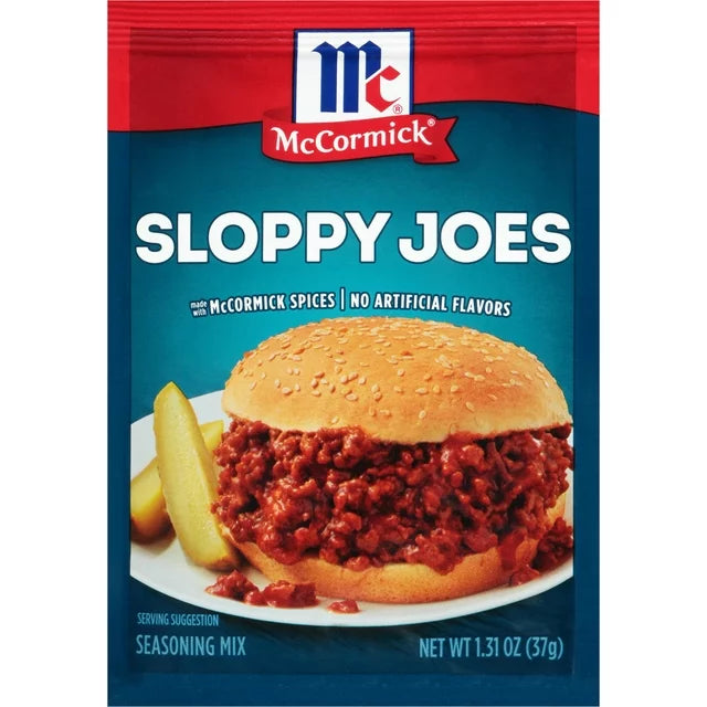 McCormick Sloppy Joes Seasoning Mix, 1.31 oz Mixed Spices & Seasonings