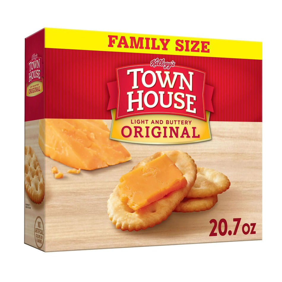 Town House Original Oven Baked Crackers family size