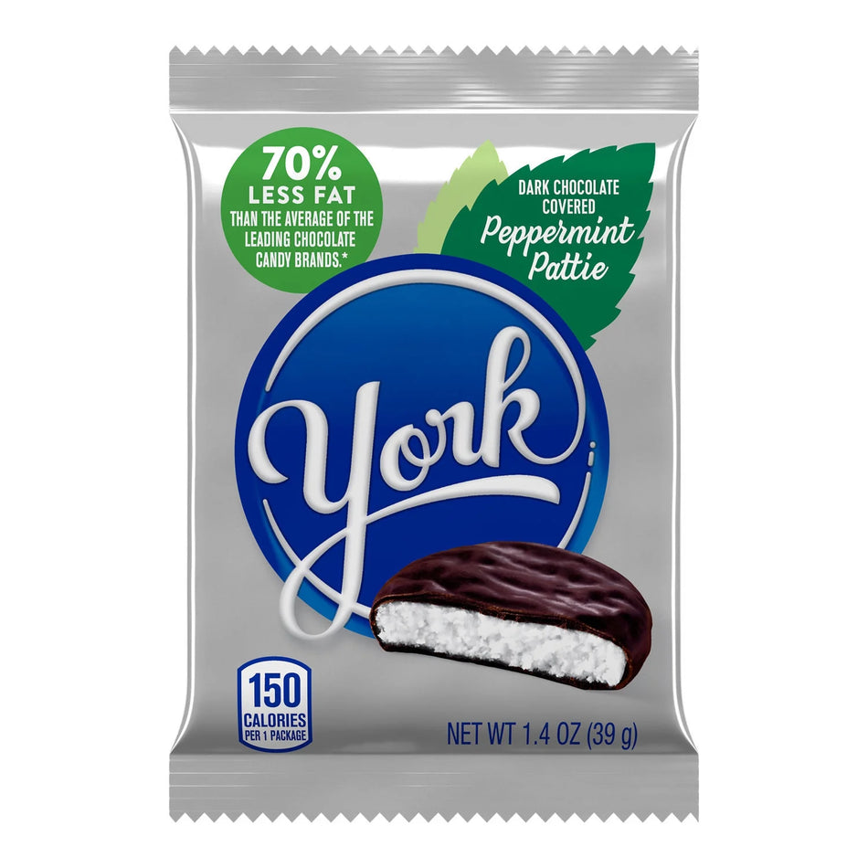 York Dark Chocolate Peppermint Patties Candy