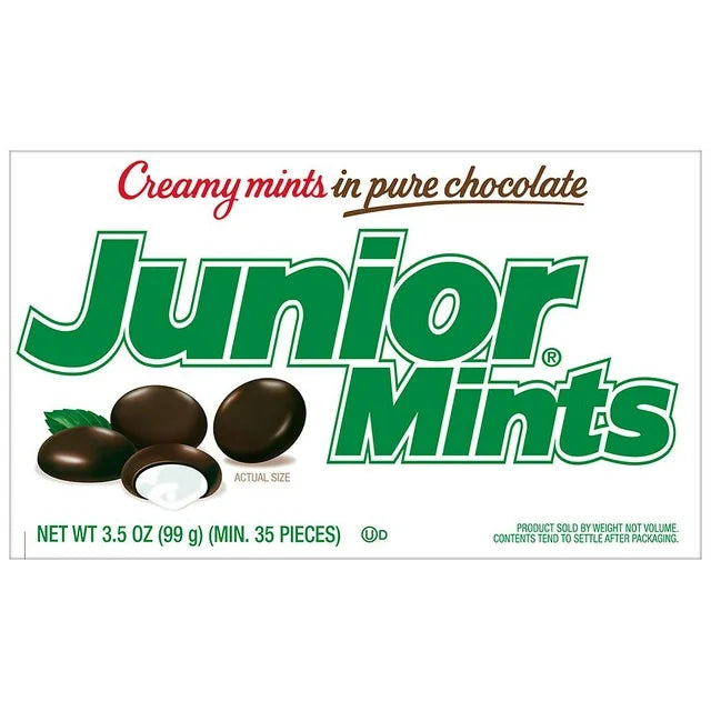 Junior Mints Chocolate Covered Mint Mint Chocolate