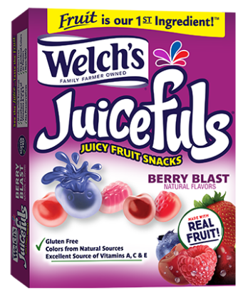 Welch's® Juicefuls® Juicy Fruit Snacks  Berry Blast