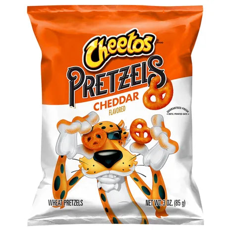 Cheetos Wheat Pretzels, Cheddar Flavored