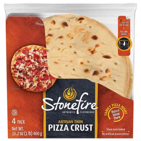 Stonefire Artisan Thin 8.5" Pizza Crust