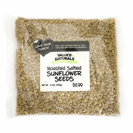Valued Naturals Roasted Salted Sunflower Seeds