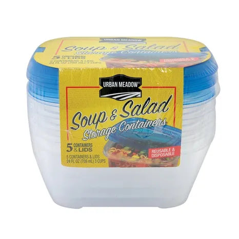 Soup & Salad Food Storage Containers