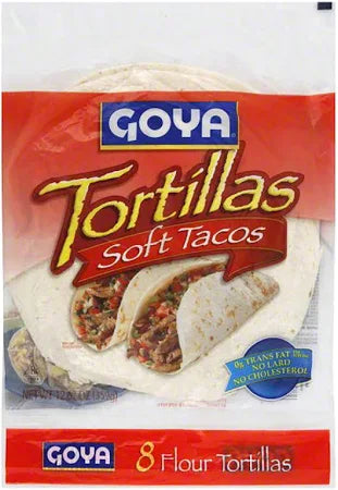 Goya Flour Tortillas 8ct 12.67oz