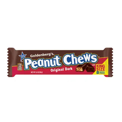 Goldenberg's Peanut Chews King Size Candy Bar - 3.3 oz