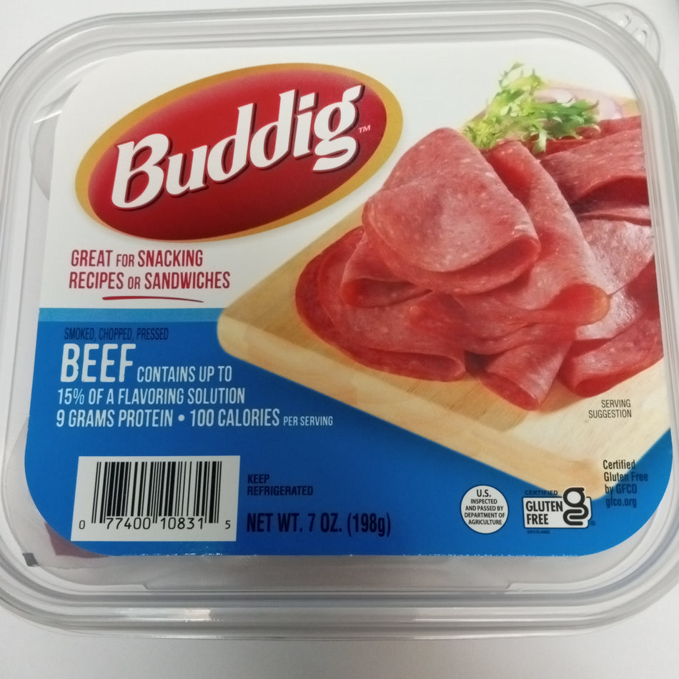 Buddig beef sliced sandwich meat