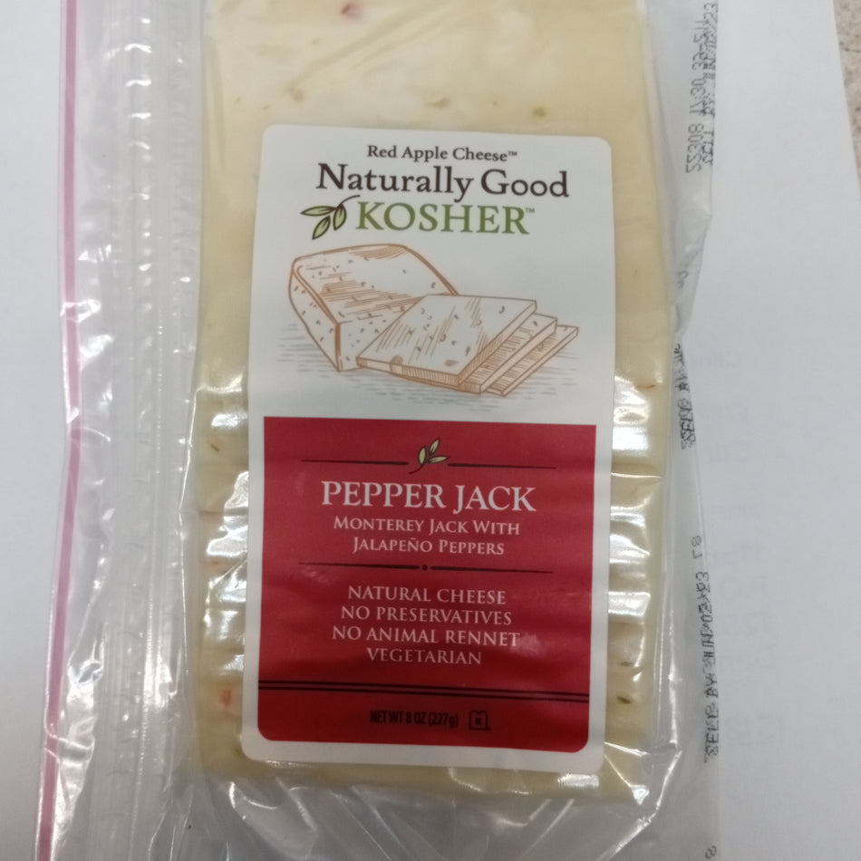Kosher pepperjack cheese