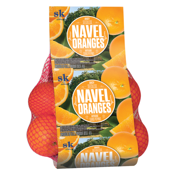 Navel orange bag