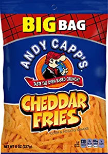 Andy Capp's Big Bag Cheddar Flavored Fries, 8 oz
