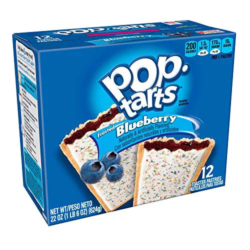 Kellogg's Pop-Tarts Frosted Blueberry Pastries