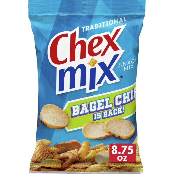 Chex Mix Snack Mix, Traditional, Savory Snack Bag