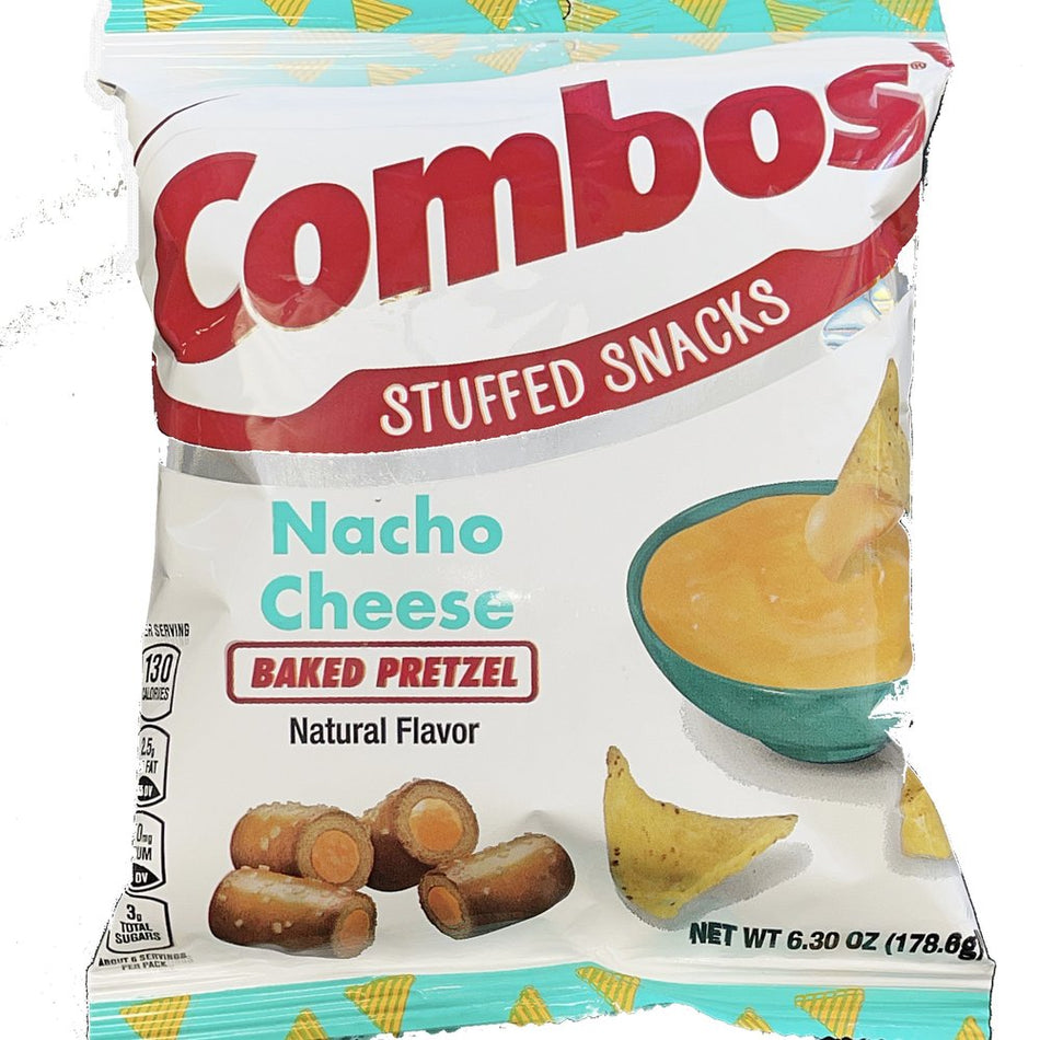 COMBOS Baked Snacks, Nacho Cheese Pretzel