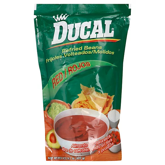 DUCAL REFRIED RED BEANS POUCH