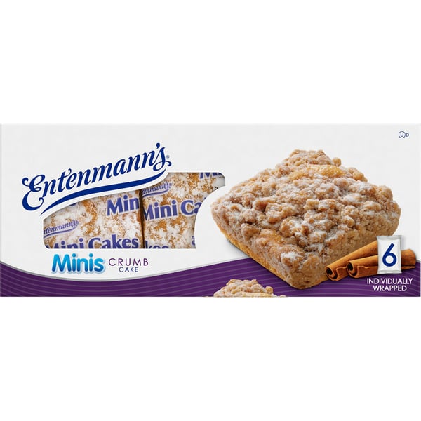 Entenmann's Minis Crumb Snack Cakes