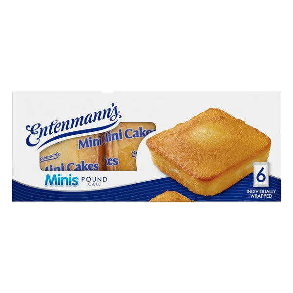 Entenmann's Minis Pound Snack Cakes