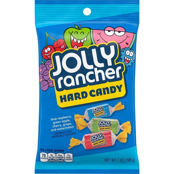Fruit Roll-Ups Fruit Flavored Snacks, Jolly Rancher, Variety Pack, 10 ct