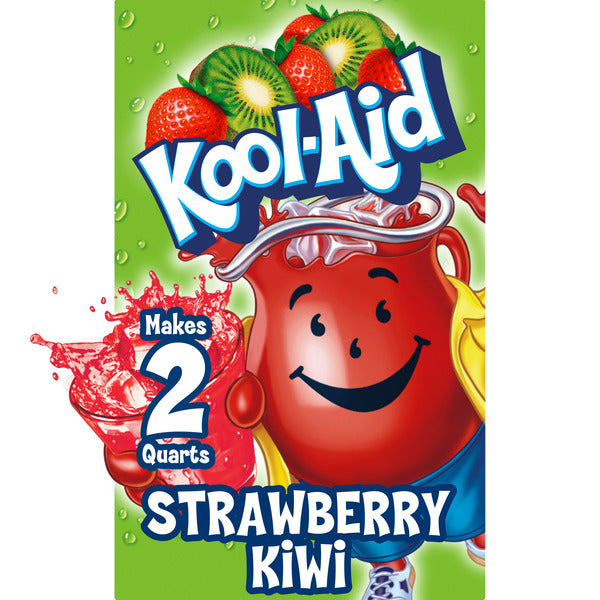 Kool-Aid Strawberry Kiwi Artificially Flavored Powdered Soft Drink