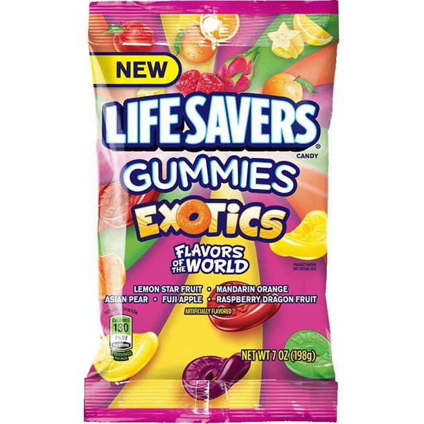 Lifesavers Gummies Exotics, 7 Oz