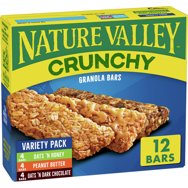 Nature Valley Whole Grain Variety Pack Crunchy Granola Bars