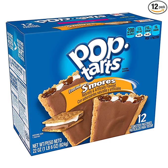 Kellogg's Pop-Tarts Frosted S'mores Toaster Pastries