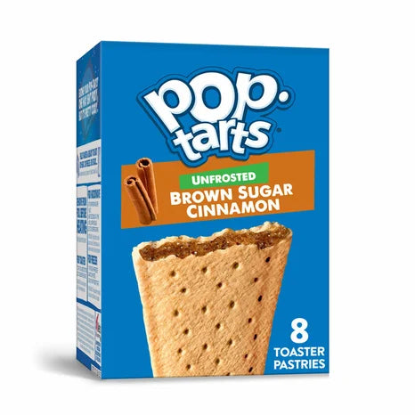 Pop-Tarts Toaster Pastries Unfrosted Brown Sugar Cinnamon