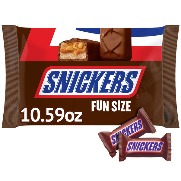 SNICKERS Original Chocolate Candy Bars Fun Size