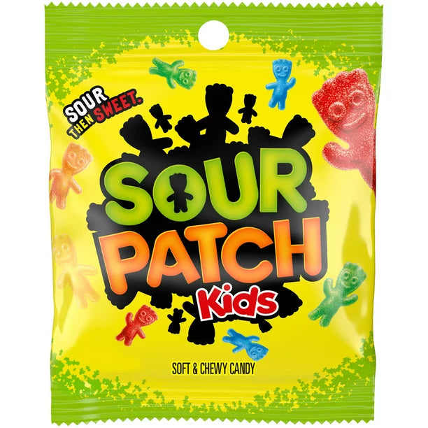 SOUR PATCH KIDS Soft & Chewy Candy, 8 oz bag