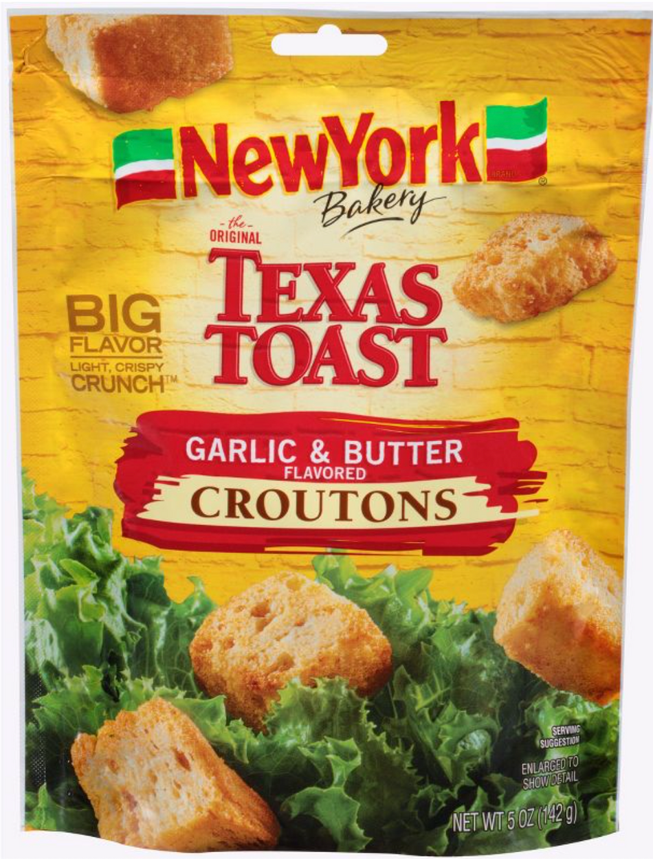 Texas Toast - Garlic & Butter Croutons