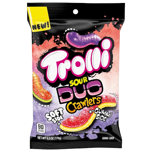 Trolli Flipside Duo Crawlers, Gummy Candy