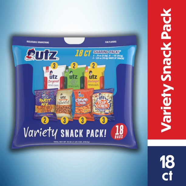 Utz 18 ct Variety Snack Pack