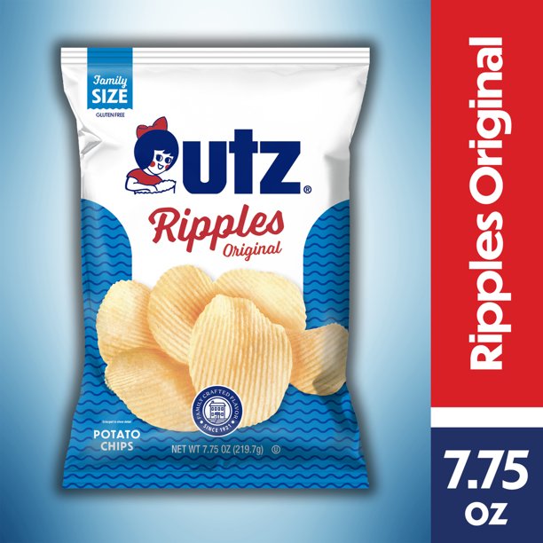 Utz Ripples Original Potato Chips