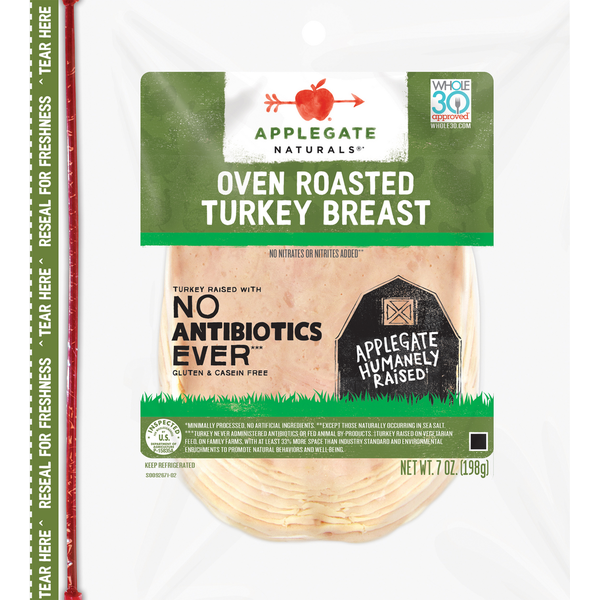 Applegate Naturals Natural Oven Roasted Turkey Breast