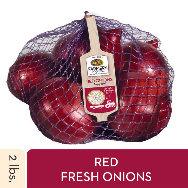 Fresh Red Onion Bag