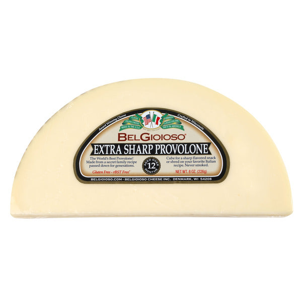 BelGioioso Provolone Cheese Extra Sharp Wedge
