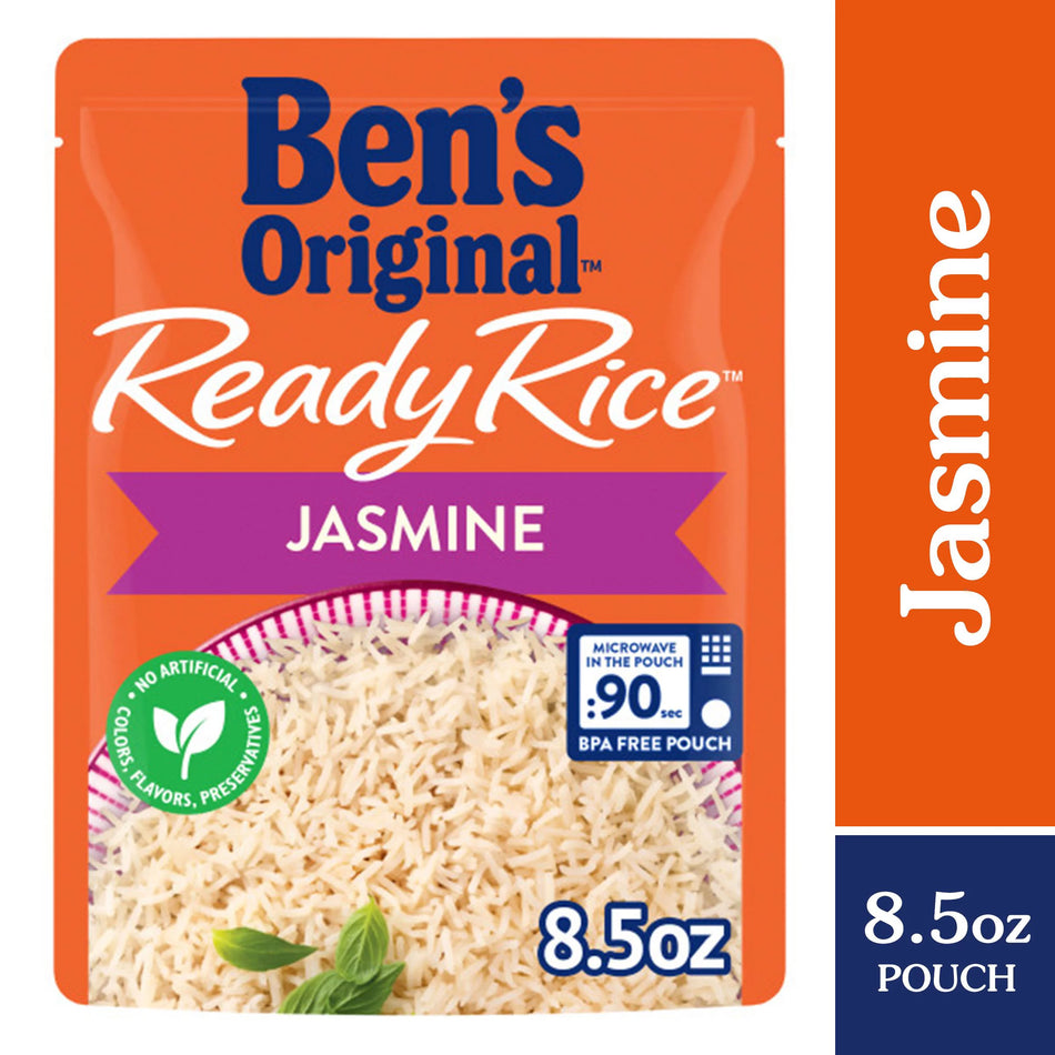BEN'S ORIGINAL Ready Rice Jasmine Rice,