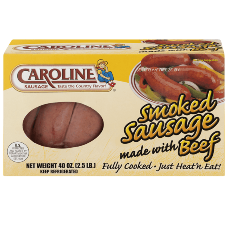 Caroline Smoked Beef Sausage