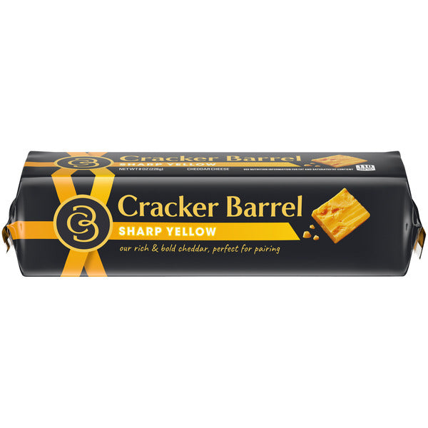Cracker Barrel Sharp Yellow Cheddar Cheese