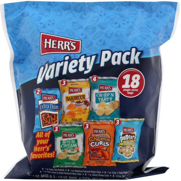 Herr's Herrs Variety Pack 18 pk