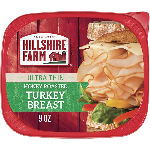 Hillshire Farm Thin Sliced Honey Roasted Turkey Breast Deli Lunch Meat