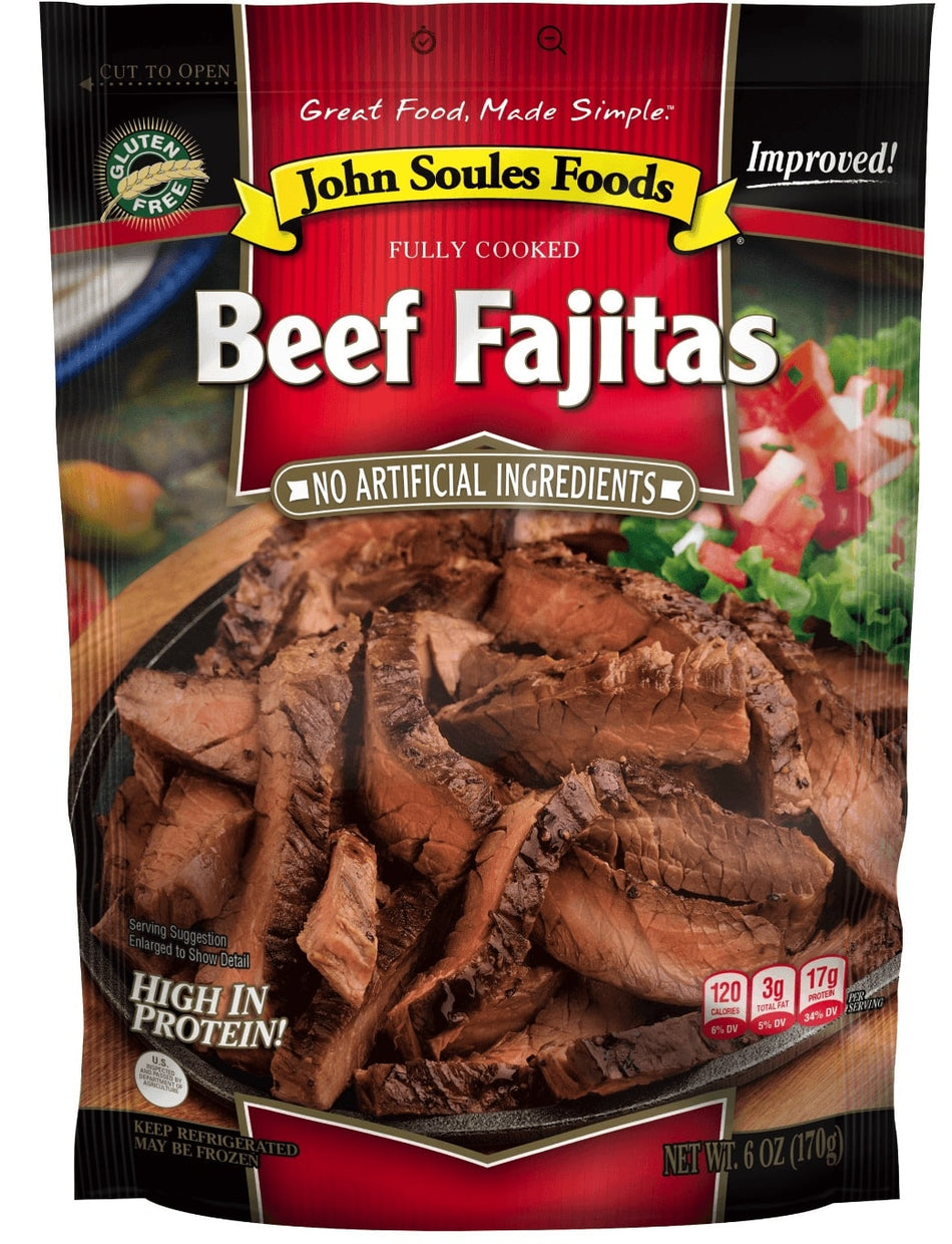 John Soules Angus Steak Strips BEEF FAJITAS