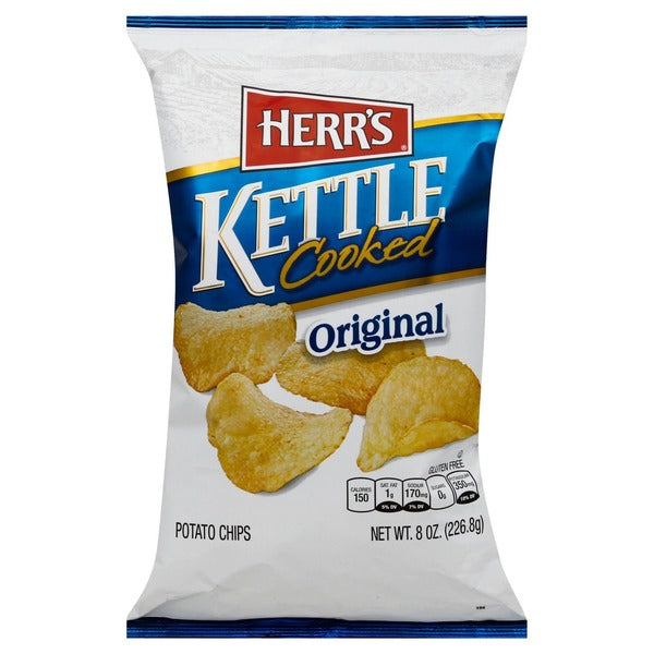 Herr's Kettle Cooked Potato Chips Original
