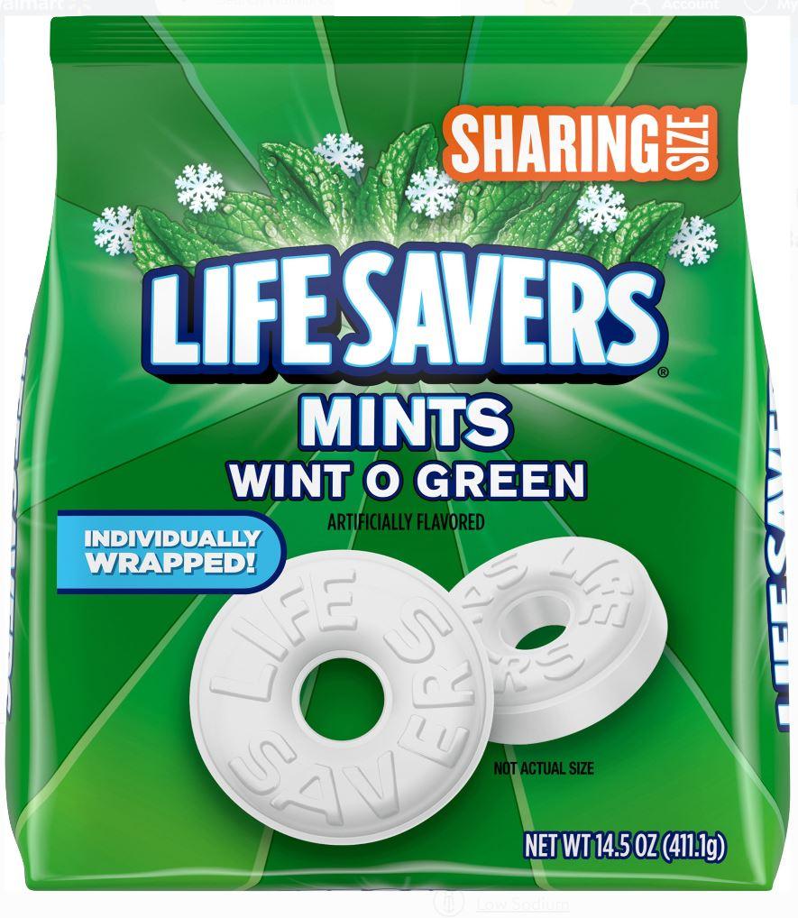 Lifesavers Hard Candy- Wint O Mint
